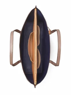 Perry Triple Compartment Tote -nahkalaukku