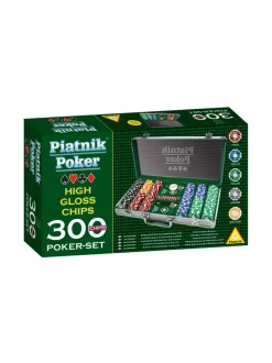PIATNIK Pokerisetti, 300 pelimerkkiä