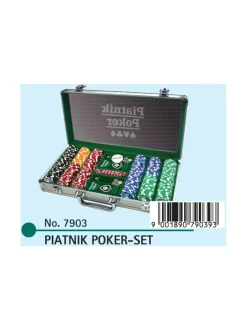 PIATNIK Pokerisetti, 300 pelimerkkiä