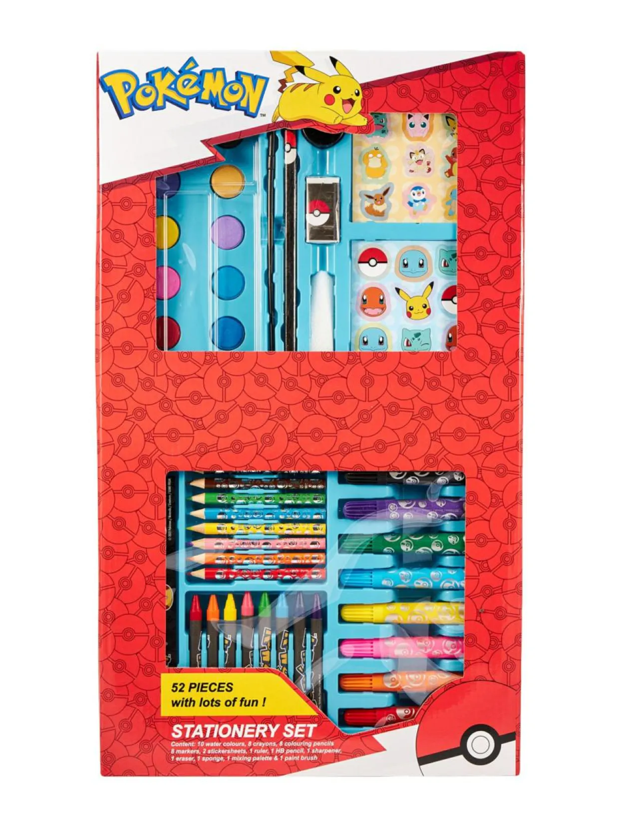 POKEMON Taidesetti, 52 osaa