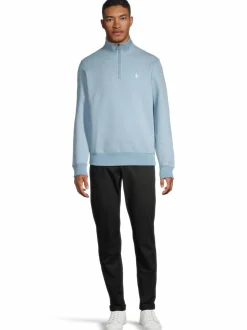 Poolokauluksellinen collegepaita