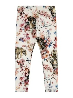 Print Leggings, Tiger Blossom