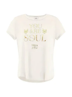 Printti t-paita, valkoinen