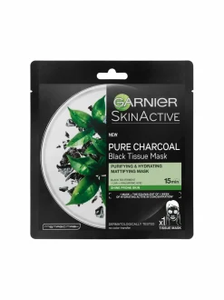 Pure Charcoal Black Sheet Mask-kasvonaamio 32 g