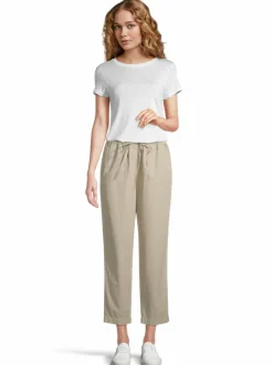 Puuvilla-pellavahousut