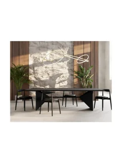 Pyramis-ruokapöytä 250 x 110 x 74 cm