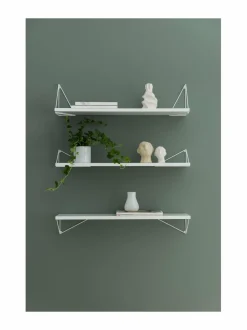 Pythagoras-hyllytasot 3 kpl valkoinen