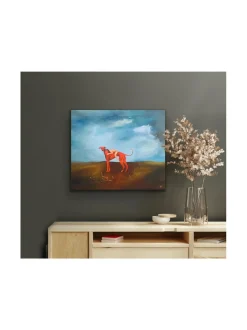 Rakkauteni kantaa sinut, öljyvärimaalaus," 46x55 cm