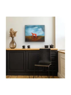 Rakkauteni kantaa sinut, öljyvärimaalaus,