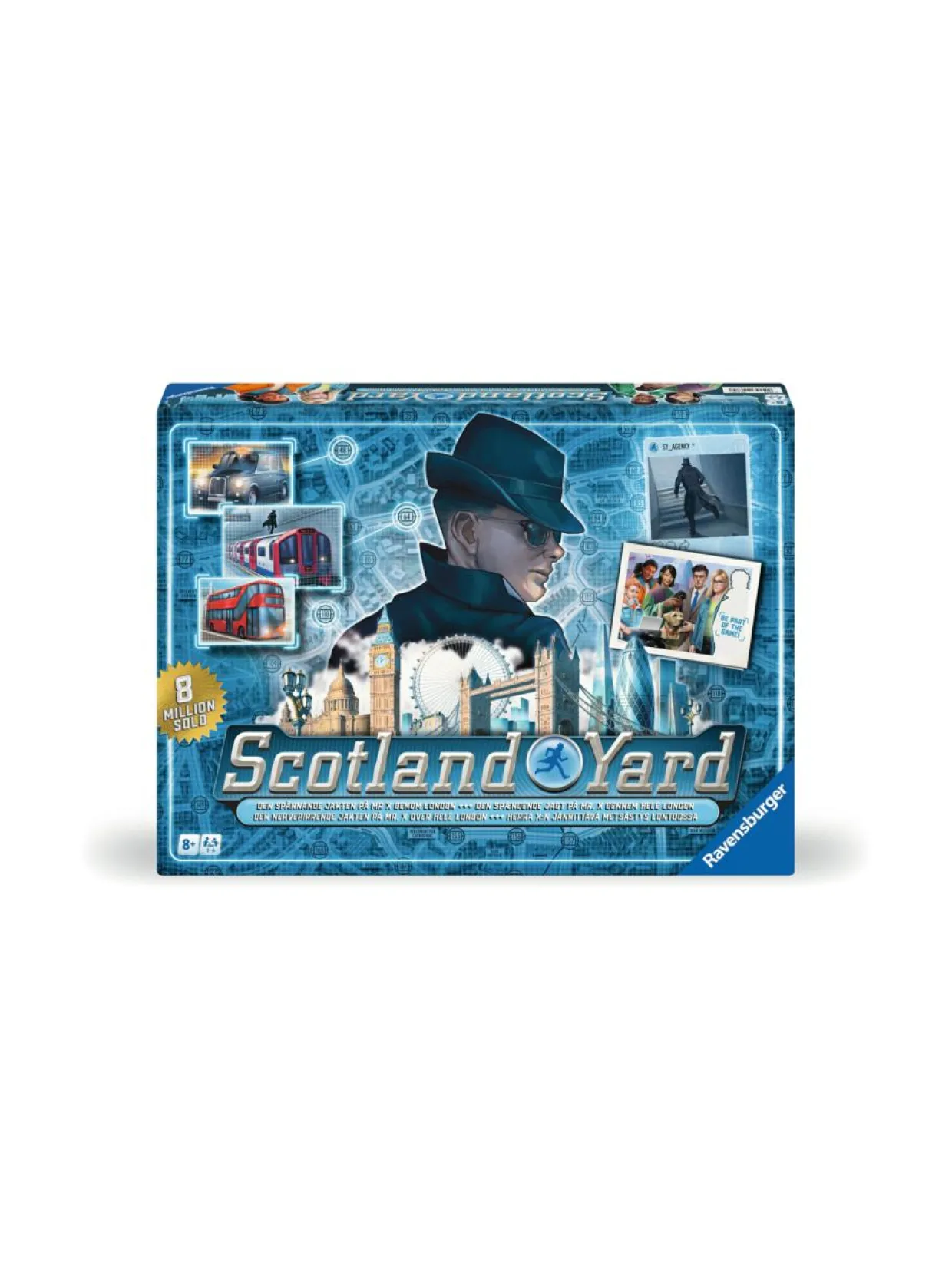RAVENSBURGER Lautapeli Scotland Yard (suomenkielinen)
