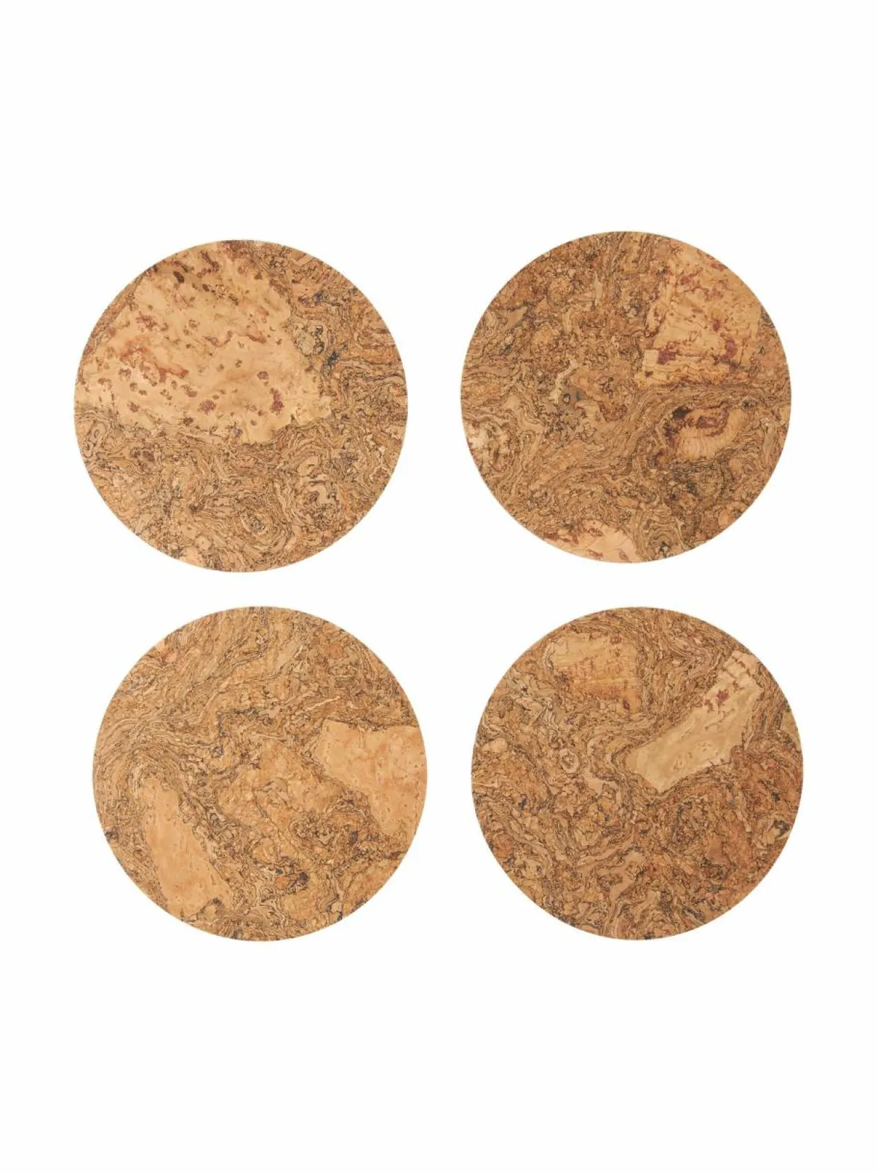 Rea-korkkilasinaluset 4 kpl