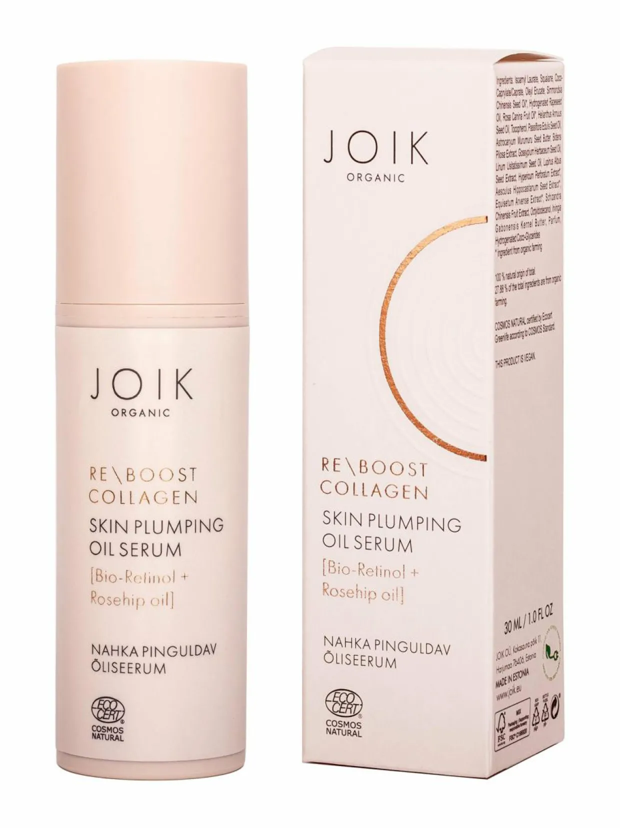 Re-Boost Collagen Skin Plumping Oil Serum -öljyseerumi