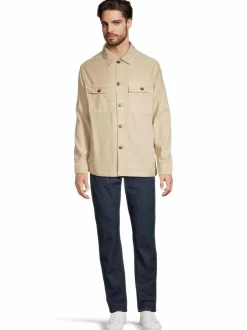 Regular Cotton Linen -päällyspaita