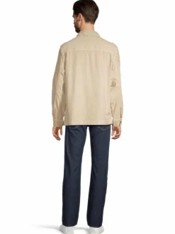 Regular Cotton Linen -päällyspaita