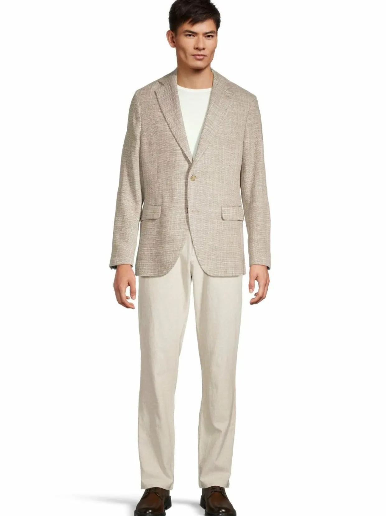 Regular fit -bleiseri puuvillasekoitteesta