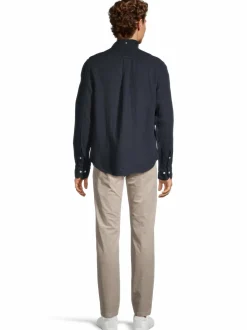 Regular Fit Garment Dyed -pellavapaita