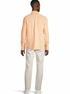 Regular Fit Garment Dyed -pellavapaita