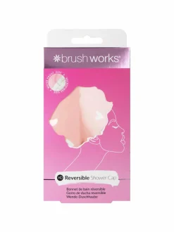 Reversible Shower Cap Heart Pattern -suihkumyssy