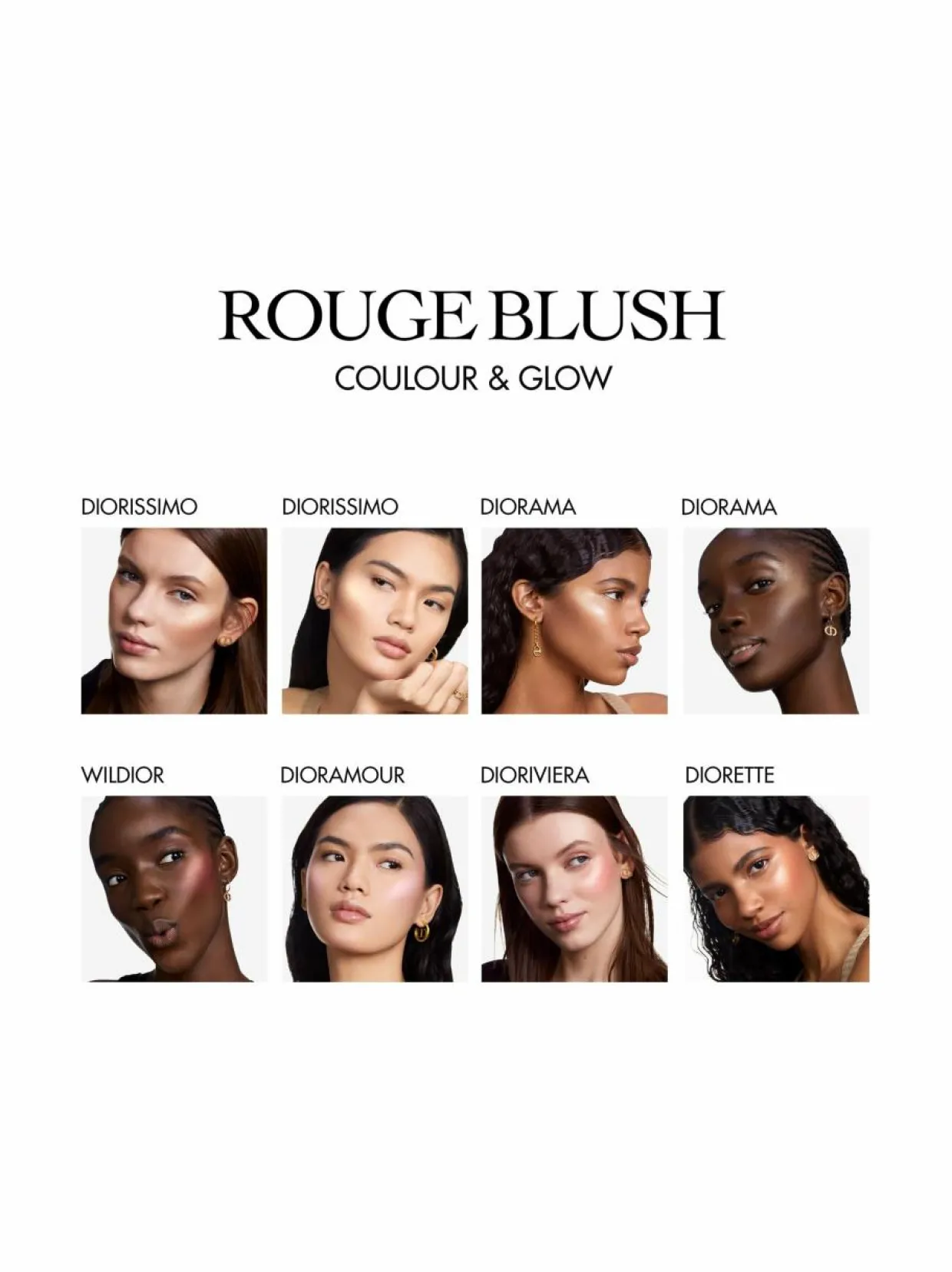 Rouge Blush Color & Glow Palette -meikkipaletti