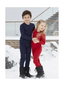 Ruskovilla aluspaita - villa sininen