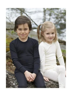 Ruskovilla aluspaita silkkivilla valkoinen