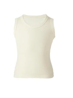 Ruskovilla hihaton aluspaita - silkkivilla