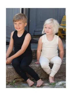 Ruskovilla hihaton aluspaita - silkkivilla