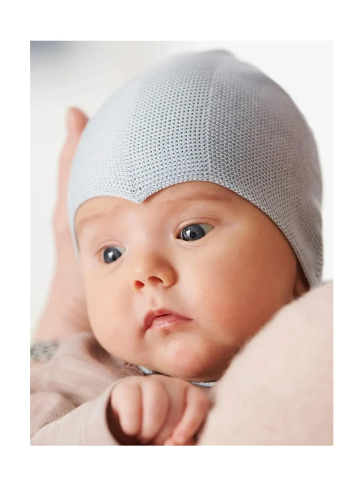 Ruskovilla silkkimyssy vaaleansininen