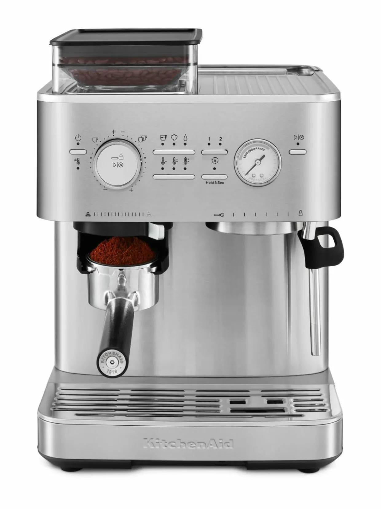 Semi Auto Espresso KES6551 -puoliautomaattinen espressokone kahvimyllyllä