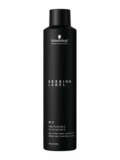 Session Label-hiuskiinne