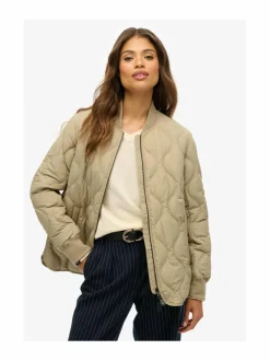 Short Quilted Liner -takki