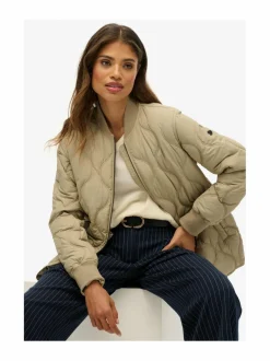 Short Quilted Liner -takki