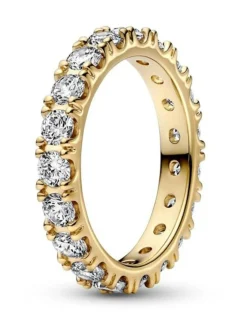 Säihkyvä rivi -sormus Sparkling Row Eternity Ring 160050C01