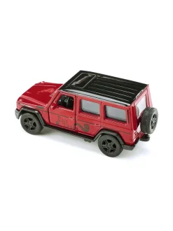 SIKU Mercedes AMG G65 -maastoauto ja traileri purjeveneellä, 1:50, 27,9 cm