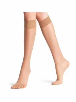 Silkinpehmeät polvisukat 15 den