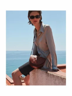 Sinia Satchel Bag -nahkalaukku