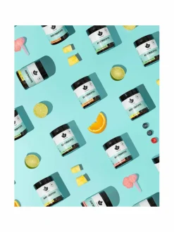 Sitruuna-lime -sokeriton elektrolyyttijauhe 120 g