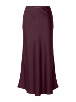 SlfLena Midi -satiinihame