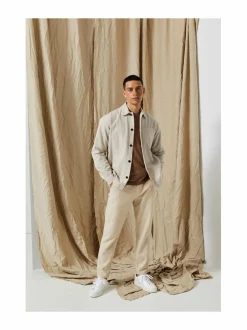 SlhSlimtape Brody -pellavasekoitehousut