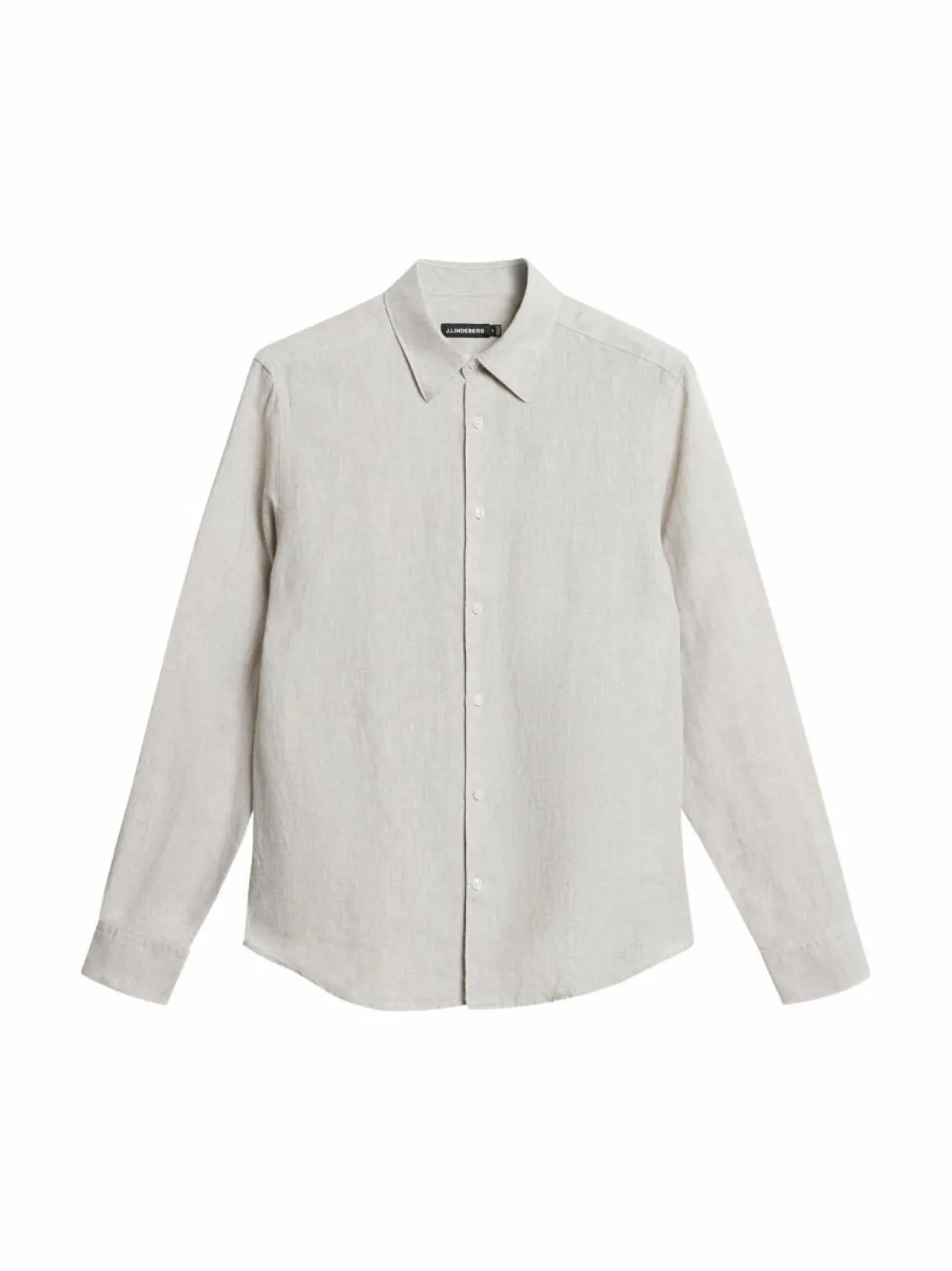 Slim Linen Melange -kauluspaita