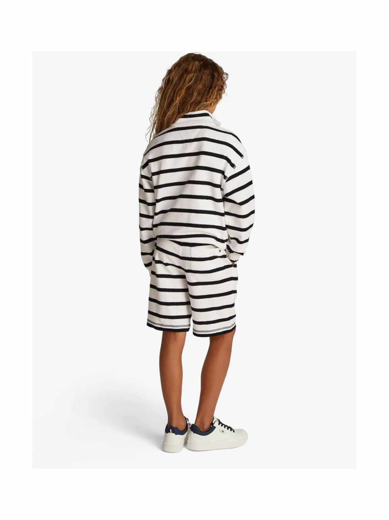 Slub Breton Stripe -shortsit