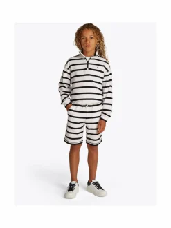 Slub Breton Stripe -shortsit