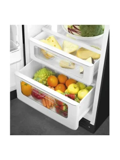 Smeg FAB30LBL5 -jääkaappipakastin, musta vasenkätinen