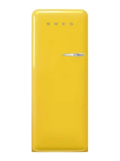 Smeg FAB28LYW5 Jääkaappi, keltainen vasenkätinen