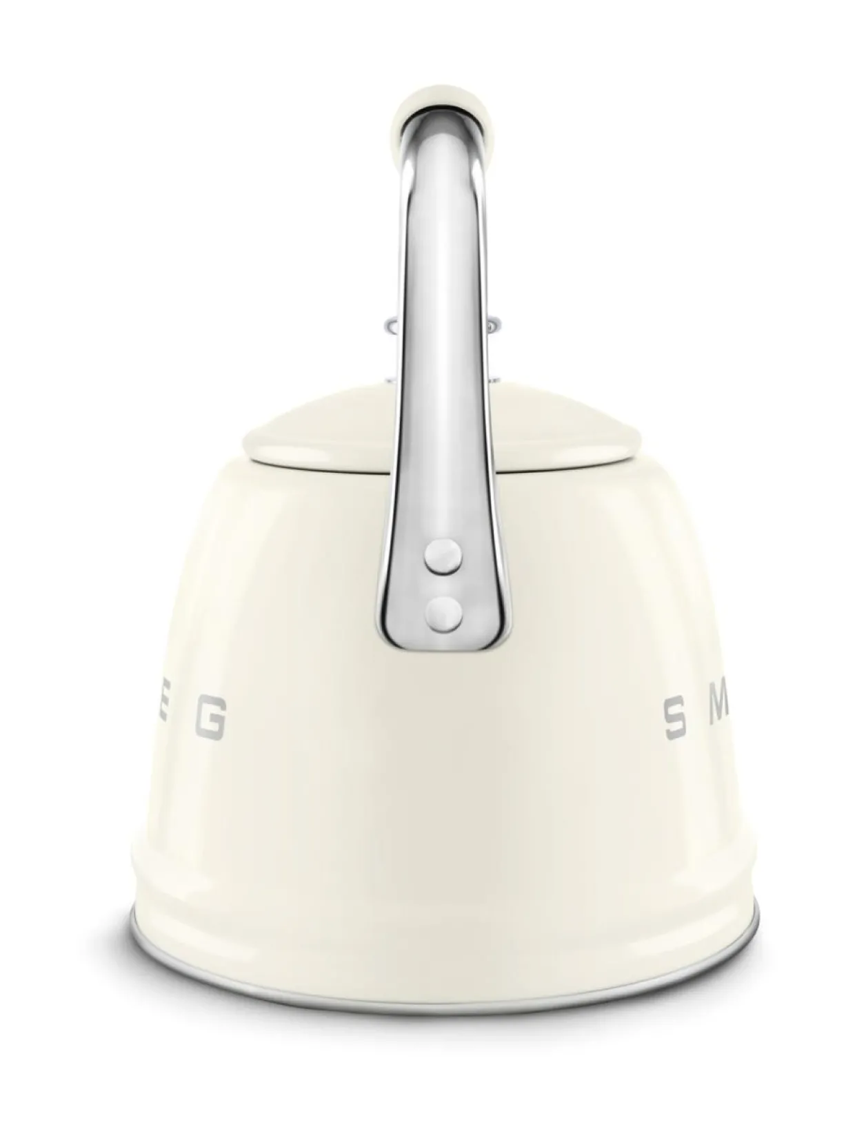 Smeg viheltävä vesipannu WKF01CR, kermanvalkoinen