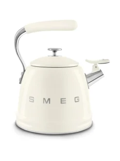 Smeg viheltävä vesipannu WKF01CR, kermanvalkoinen