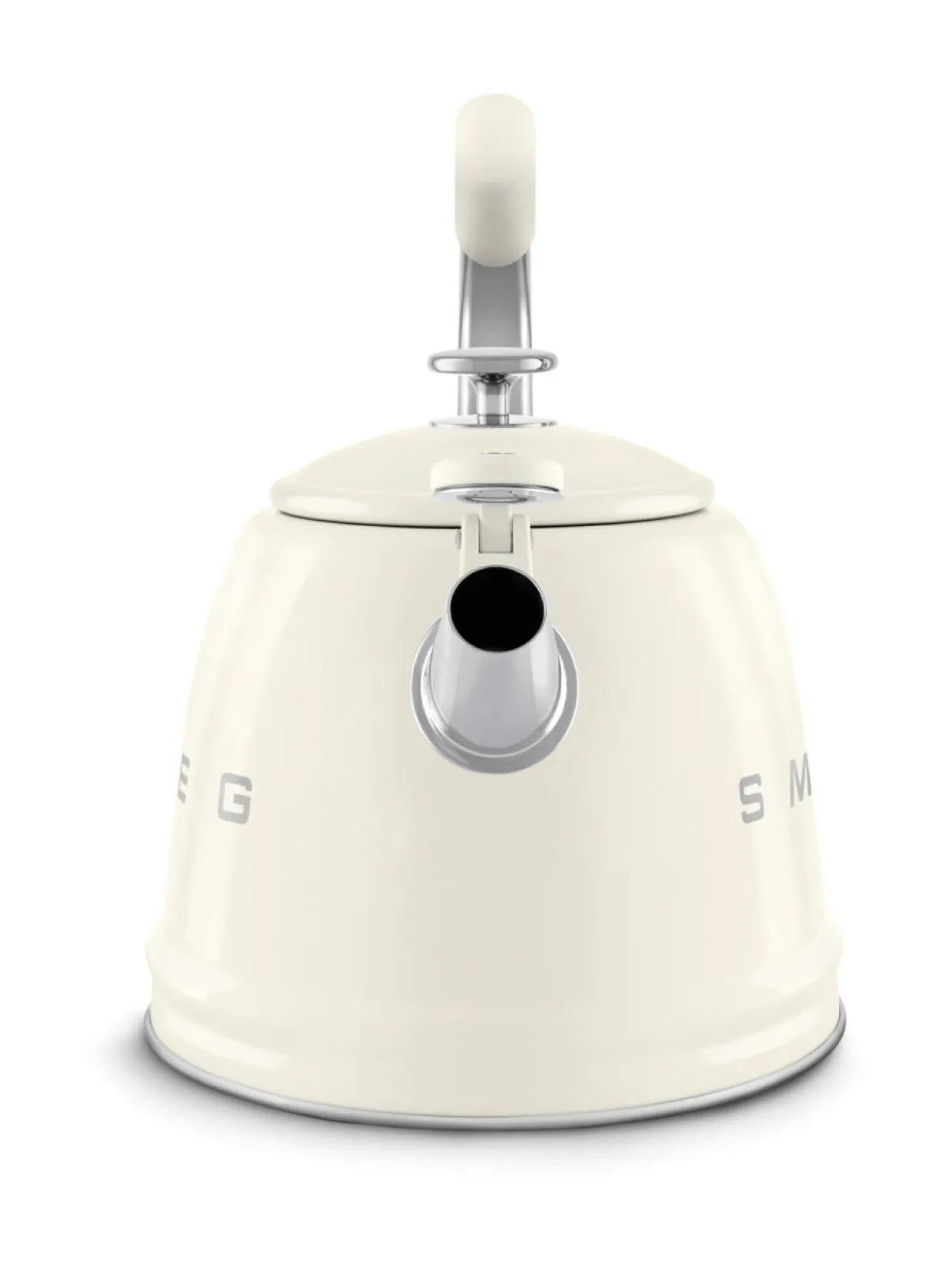 Smeg viheltävä vesipannu WKF01CR, kermanvalkoinen