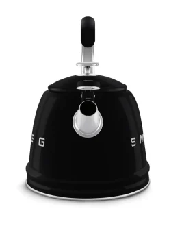 Smeg viheltävä vesipannu WKF01BL, musta