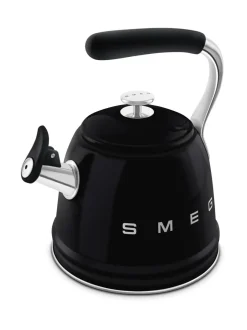 Smeg viheltävä vesipannu WKF01BL, musta