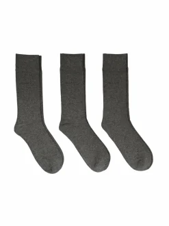 Soft-puuvillasukat, 3-pack